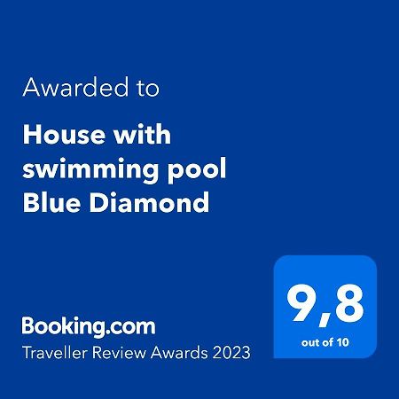 House With Swimming Pool Blue Diamond Apartment Povljana Ngoại thất bức ảnh