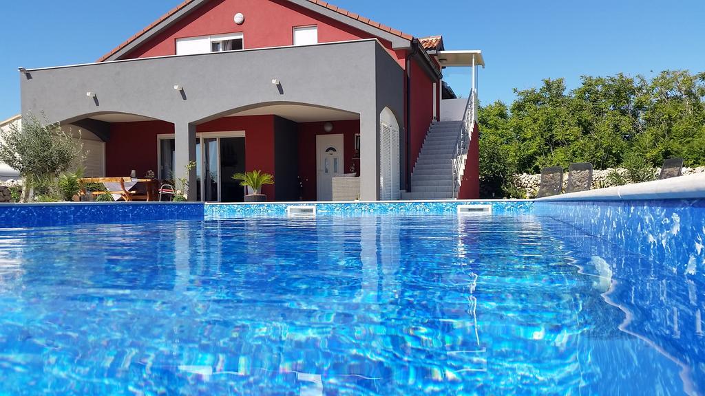House With Swimming Pool Blue Diamond Apartment Povljana Ngoại thất bức ảnh